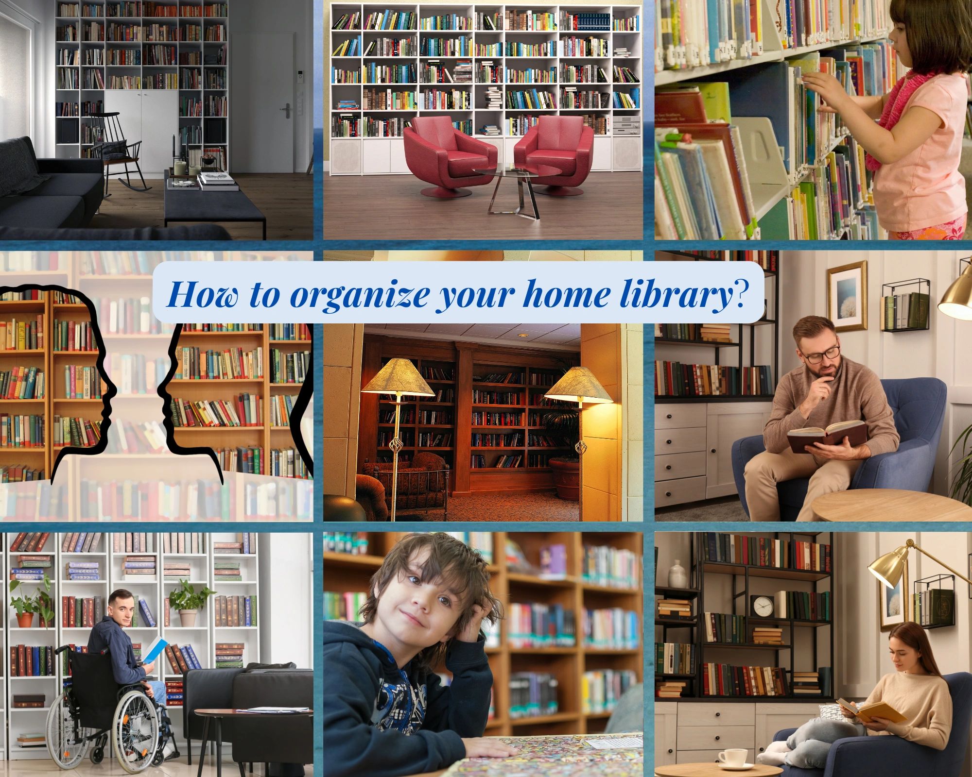 Organize a home Library Gift or Greet